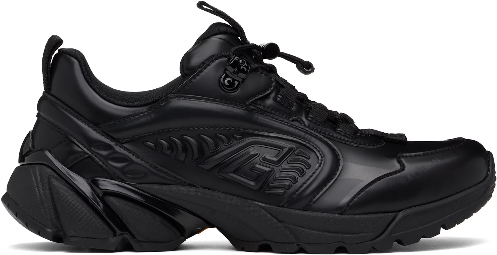 Balmain Black Cosmic Dust Sneakers