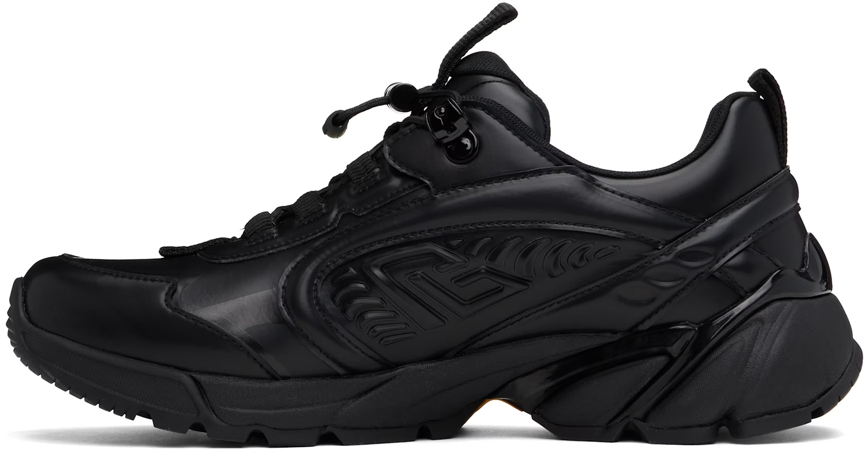 Balmain Black Cosmic Dust Sneakers