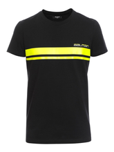 Balmain Neon Logo T-Shirt in Black