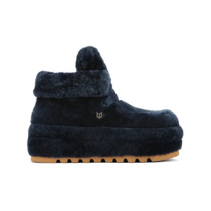 Bambi Navy Shearling