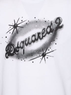 Dsquared2 Logo print cotton jersey t-shirt