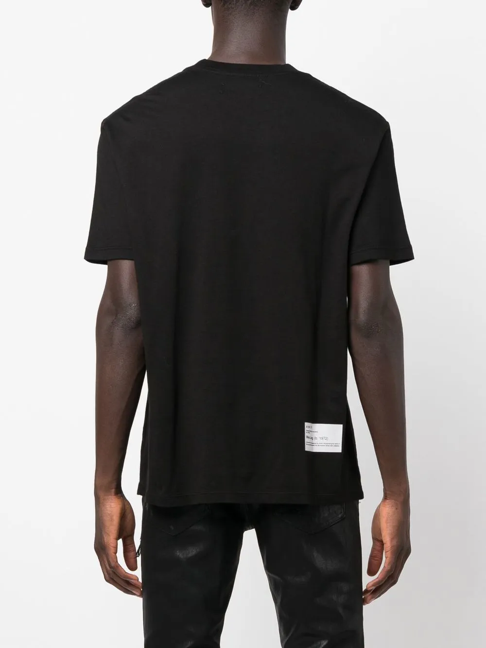 Amiri Wes Lang Solar Kings T-Shirts in Black