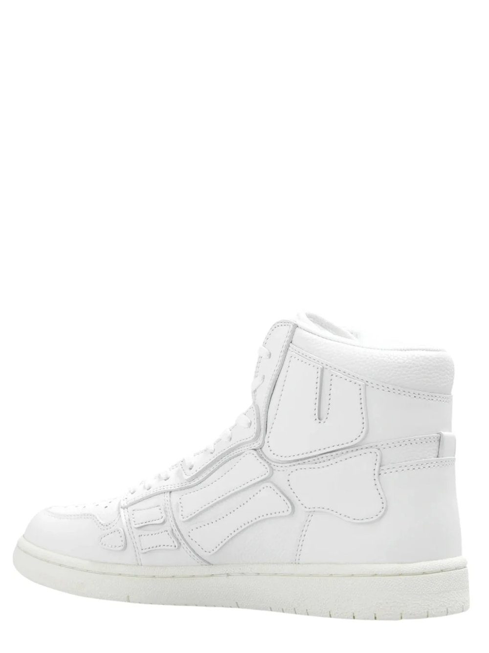 Amiri Skeleton Top High Top White Sneakers