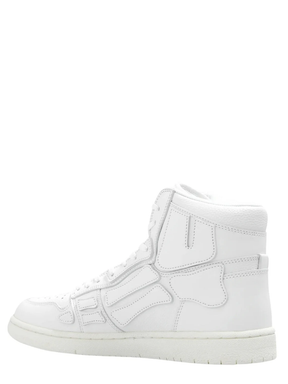 Amiri Skeleton Top High Top White Sneakers