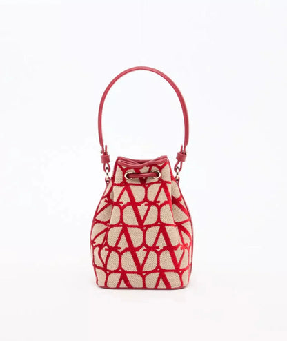 Valentino Mini Vlogo Signature Bucket Bag
