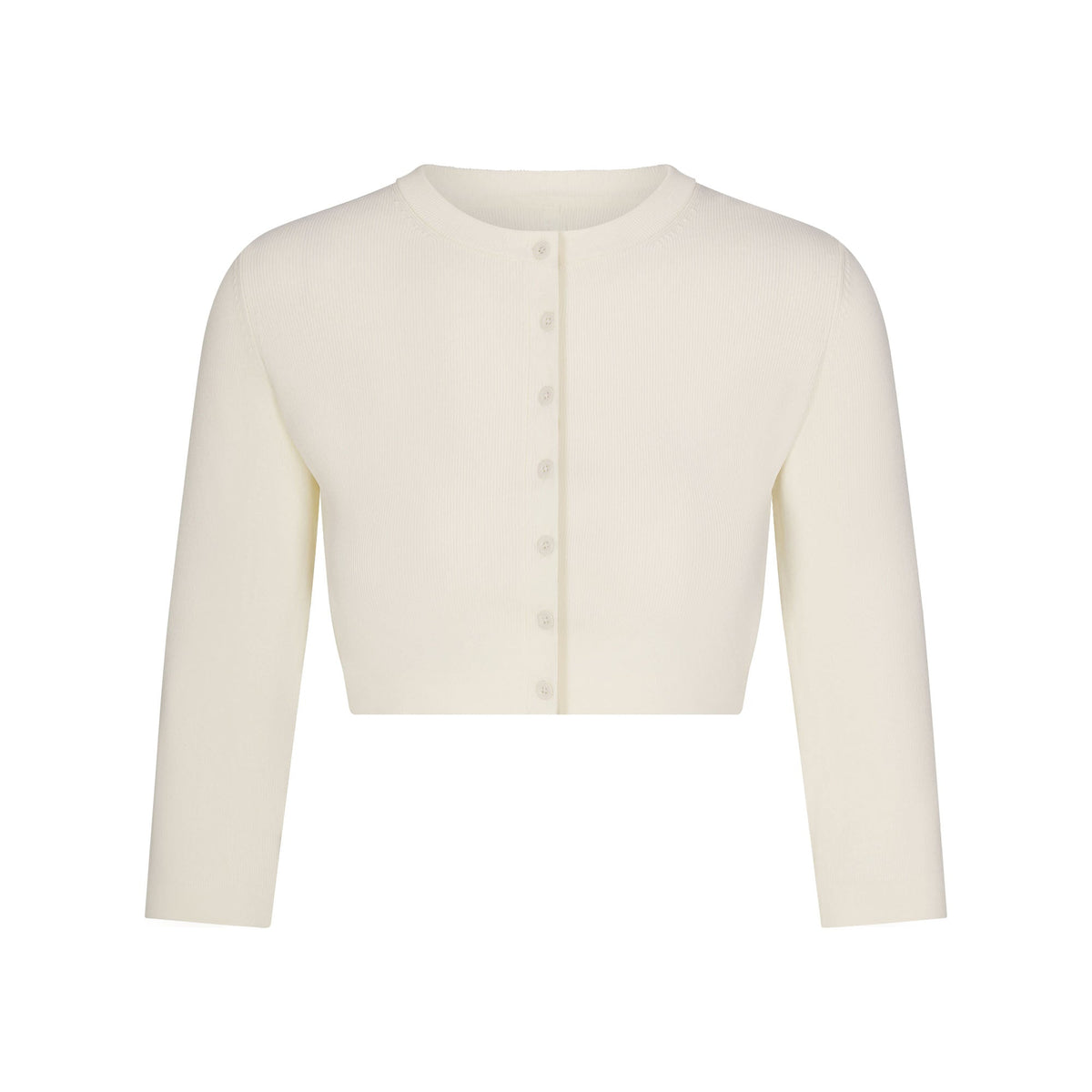 Refined Knit Cropped Cardigan
