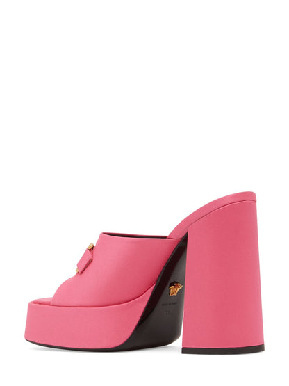 Versace Versace 120mm Satin mules - Size: UK 2.5 Heels | Shop From The Mirage