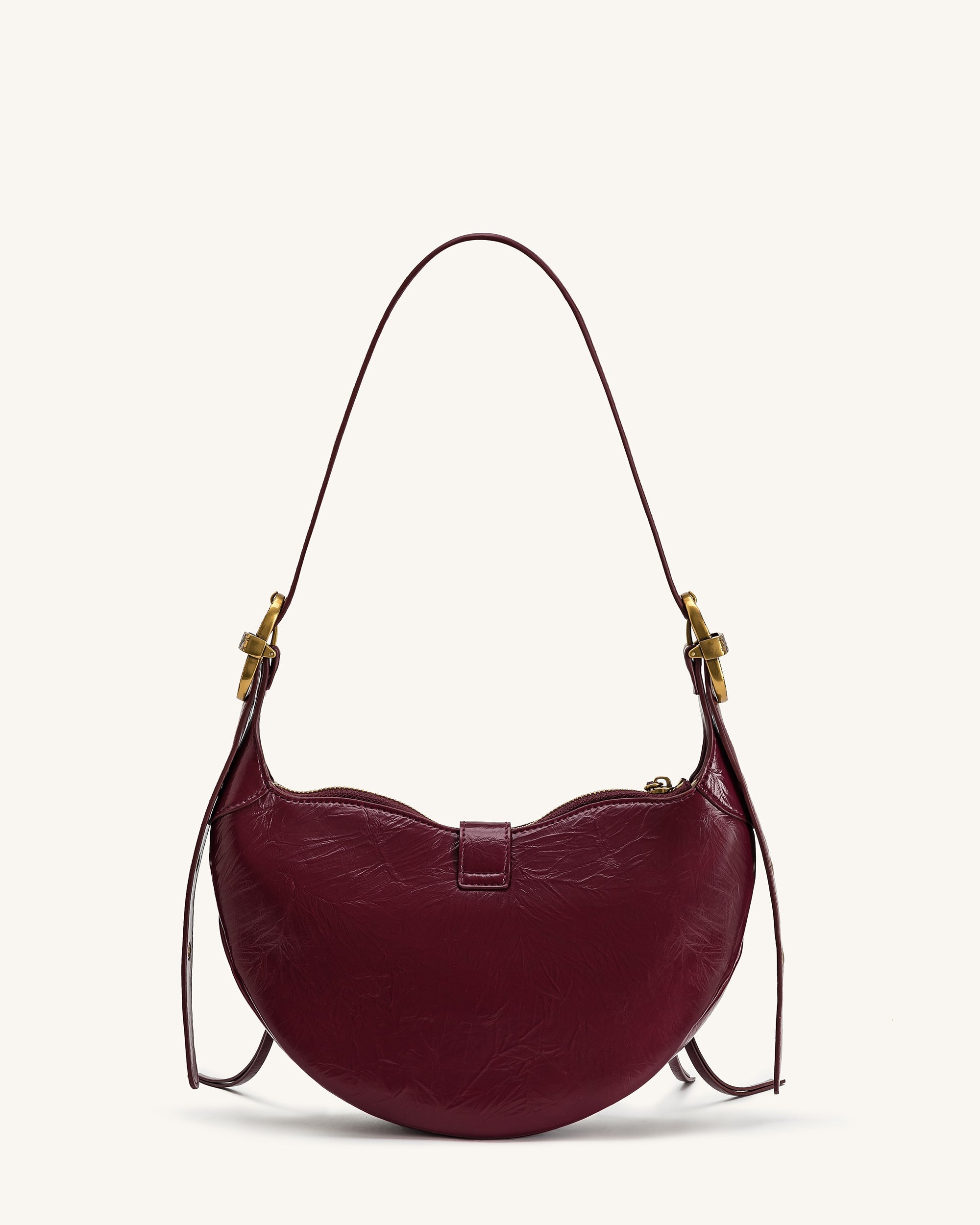 Tessa Studded Shoulder Bag - Blue Denim