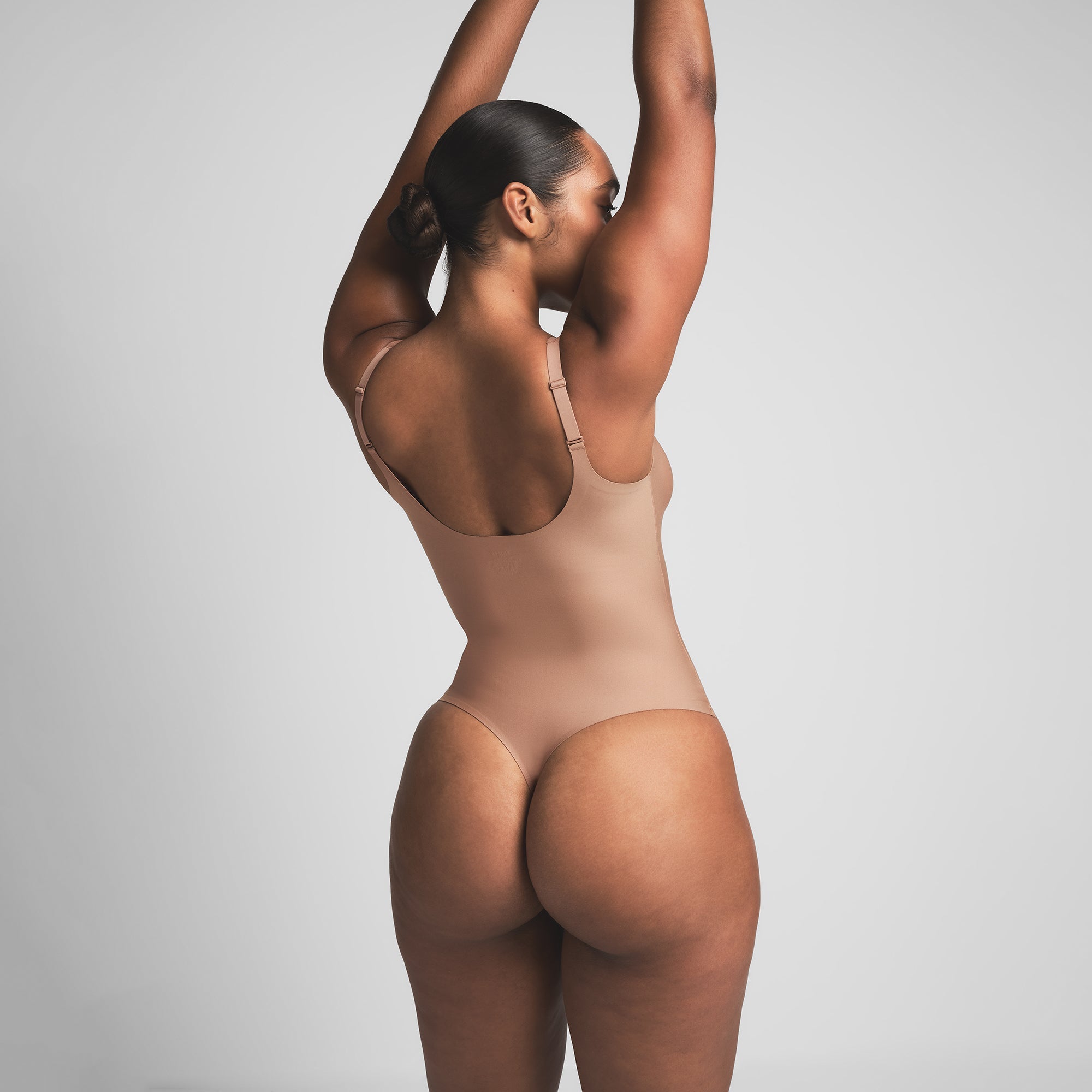 Skims Body Unlined Plunge Thong Bodysuit