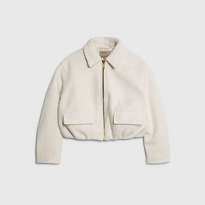 Beige Crew Neck Jumper