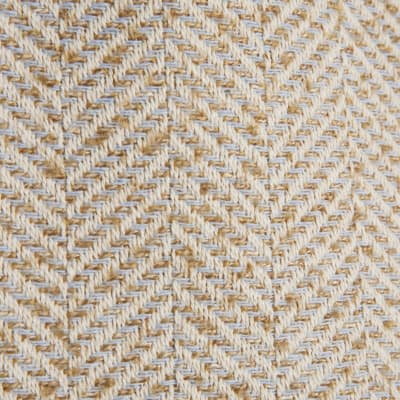 Beige Herringbone A-Line Mini Skirt