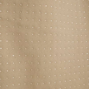 Beige High Rise Diamante Loose Wide Leg Jeans