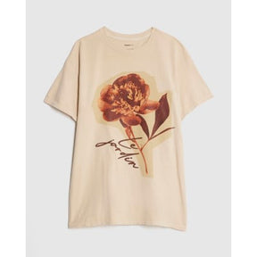 Beige Le Jardin Floral T-Shirt