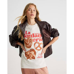 Beige Short Sleeve Pastry T-shirt