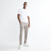 Beige Skinny Fit Chino Trousers