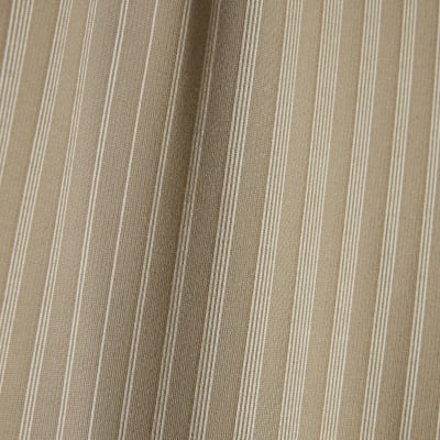 Beige Stretch Striped Wide Leg Trousers