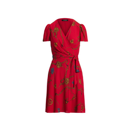 Belted Georgette Mini Dress