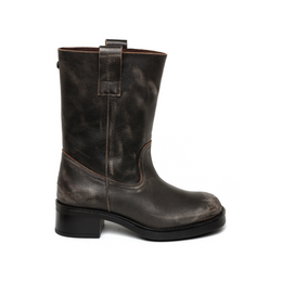 Benedict Side Zip Biker Boots