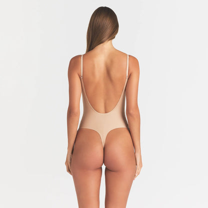Skims Body Scoop Low Back Thong Bodysuit