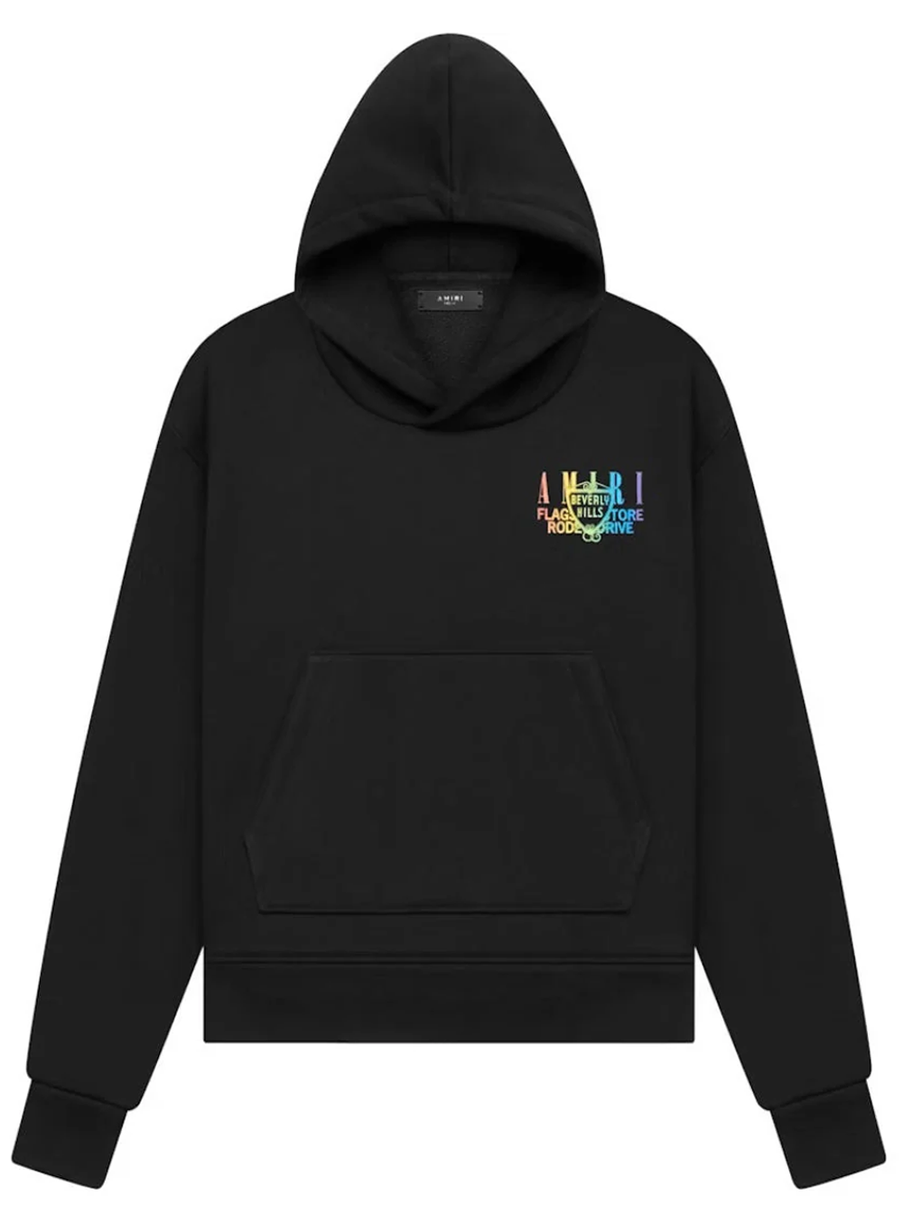Amiri XO Beverly Hills Black Hoodie