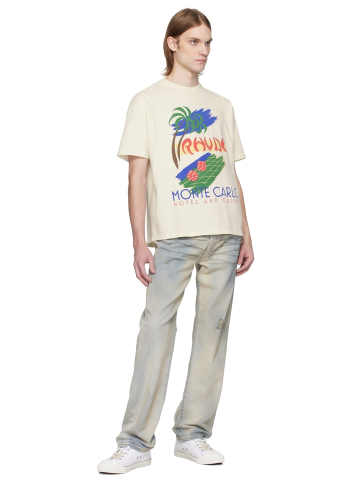 Rhude Roulette T-Shirt in White