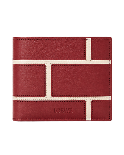Bifold wallet in classic calfskin