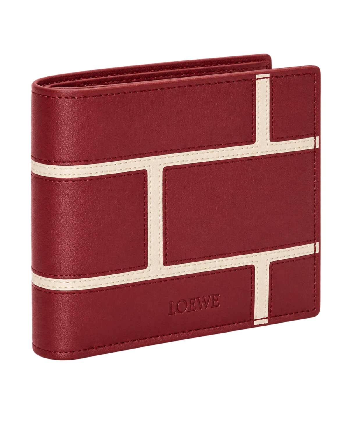 Bifold wallet in classic calfskin