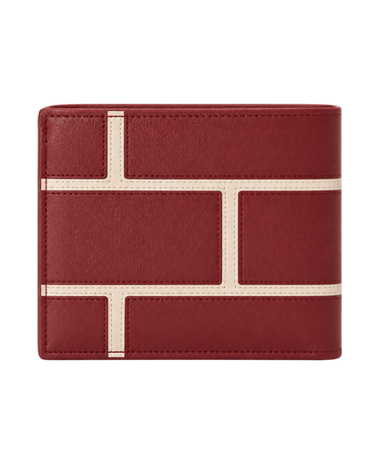 Bifold wallet in classic calfskin
