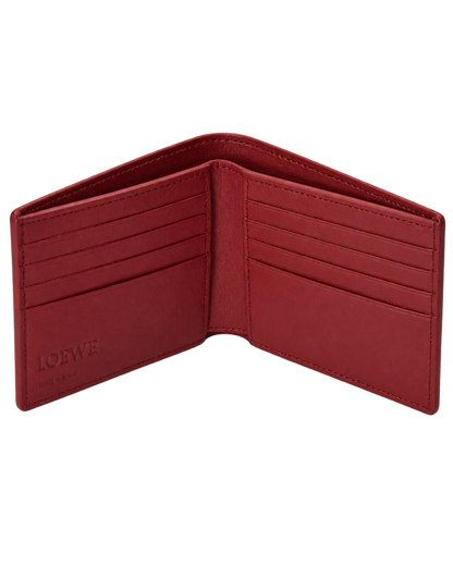 Bifold wallet in classic calfskin