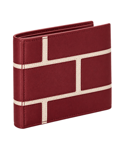 Bifold wallet in classic calfskin