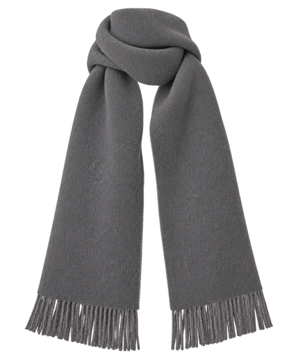 Big Serif Scarf - Gray