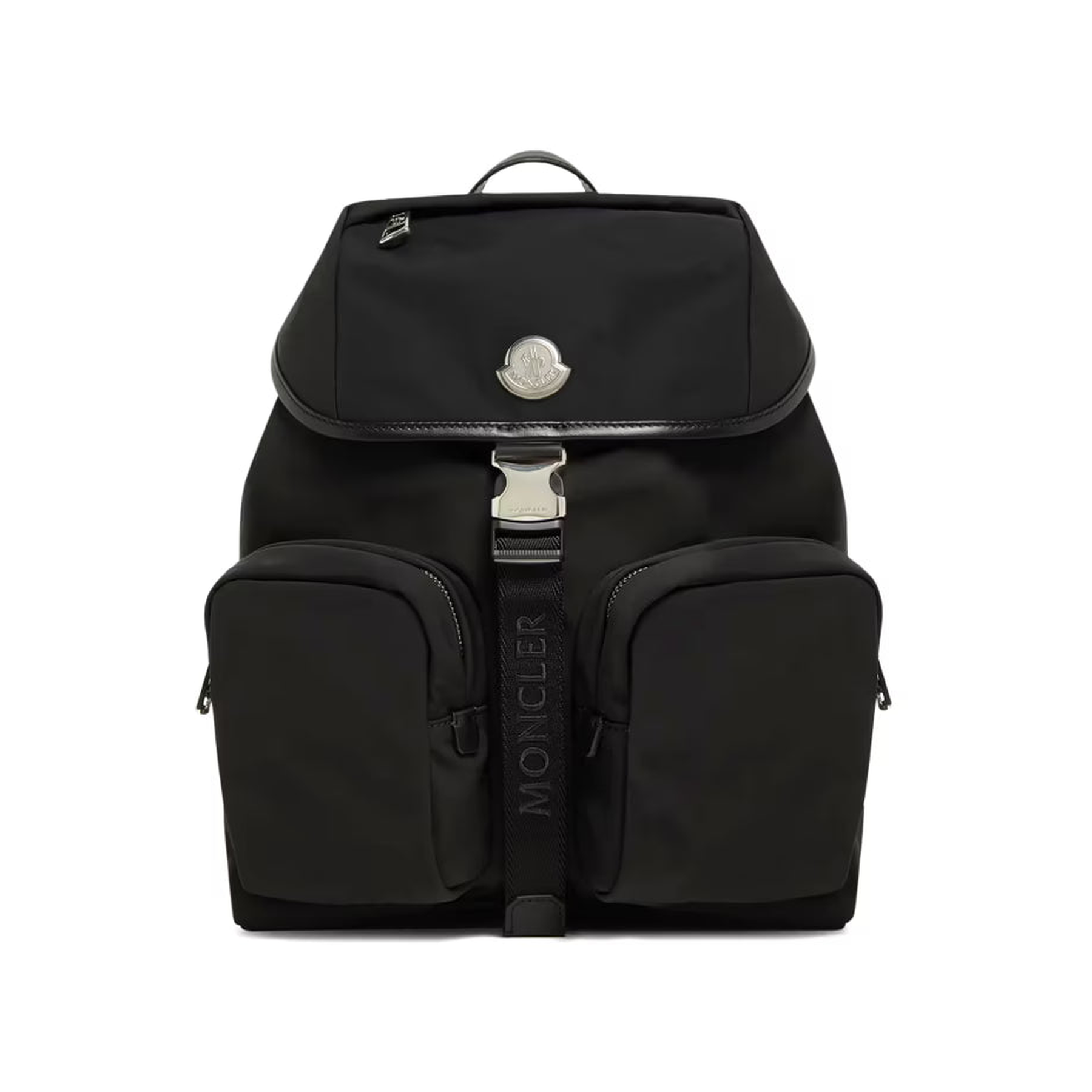Black Bags with Flap Closure