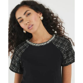 Black Boucle Boutique T-Shirt