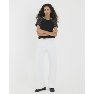 Black Boucle Boutique T-Shirt