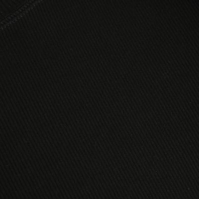 Black Cap Sleeve High Neck T-shirt