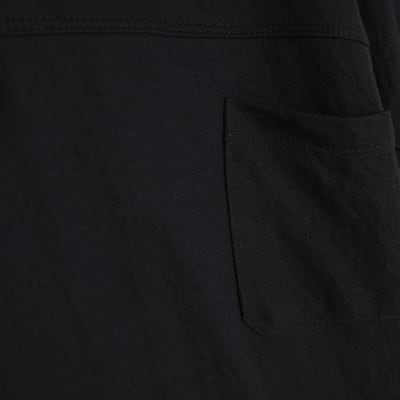 Black Chest Pocket T-Shirt