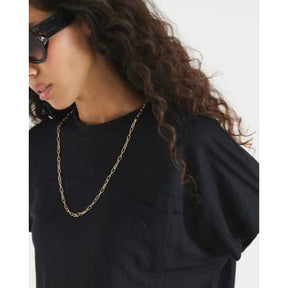 Black Chest Pocket T-Shirt