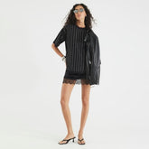 Black Diamante Embellished T-Shirt