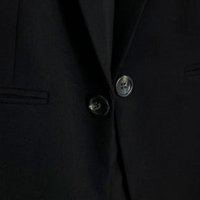 Black Edge To Edge Blazer