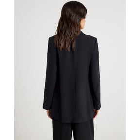 Black Edge To Edge Blazer