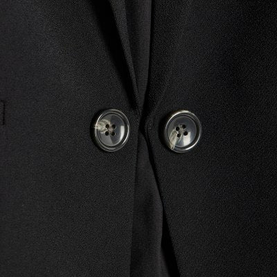 Black Edge To Edge Blazer
