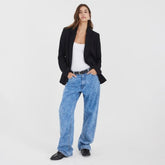 Black Edge To Edge Blazer