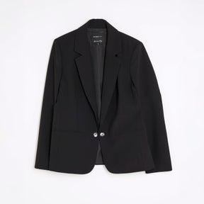 Black Edge To Edge Blazer