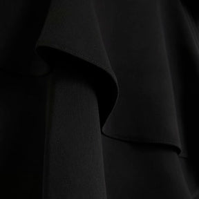 Black Frill Layered Playsuit