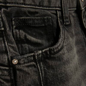 Black High Rise Mom Jeans