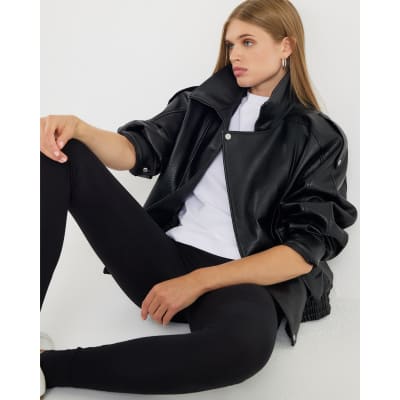 Black high waisted leggings