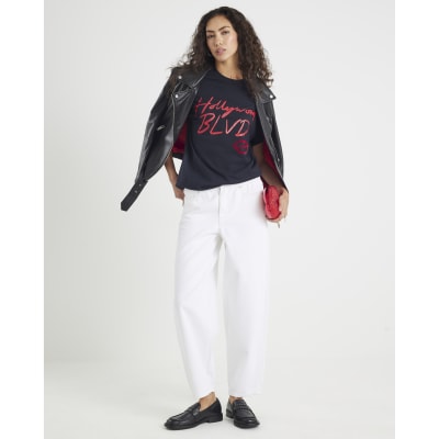 Black Hollywood Blvd Kiss T-Shirt