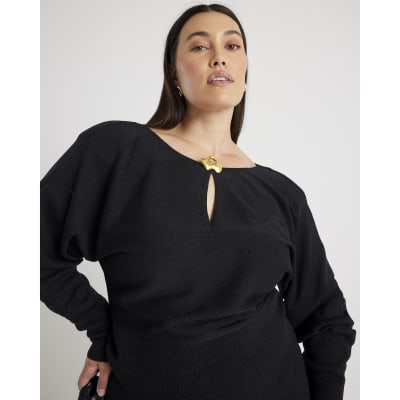 Black Keyhole Jumper