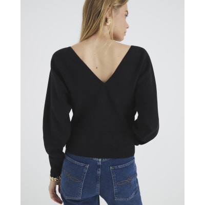 Black Keyhole Jumper