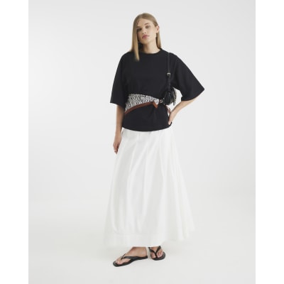 Black Kimono Sleeve T-Shirt